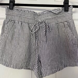 A New Day High Waist Black and White Shorts
